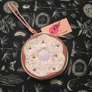 Betsey Johnson donut 🍩 wristlet